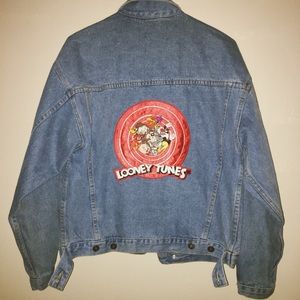 Vintage official Looney Tunes jean jacket